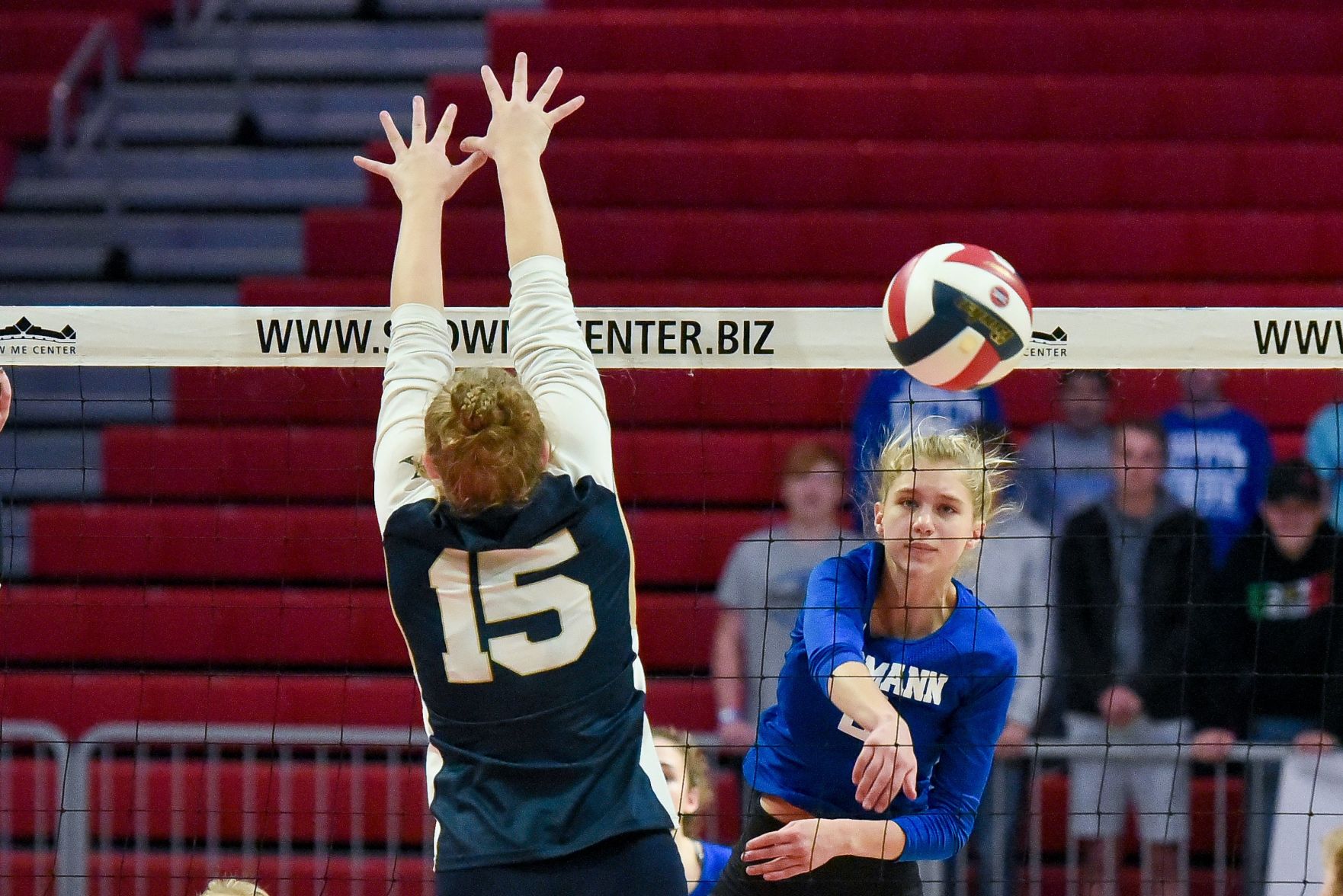 11/09/19 - Girls Volleyball - Class 2 state champ- Hermann vs St. Pius X